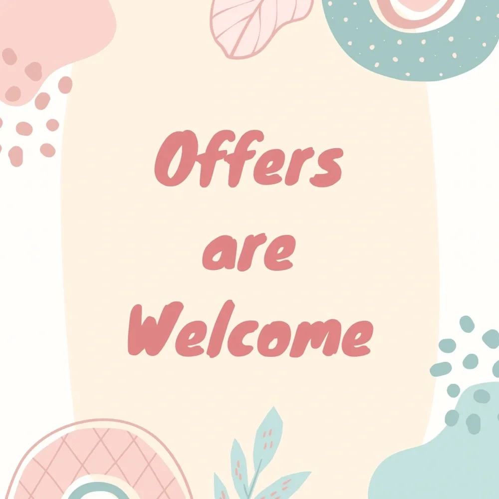 Reasonable Offers on non sale items